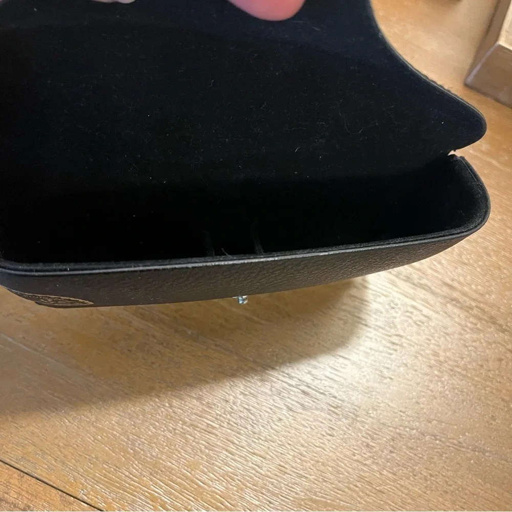 Ray-Ban Black Leather Glasses Case